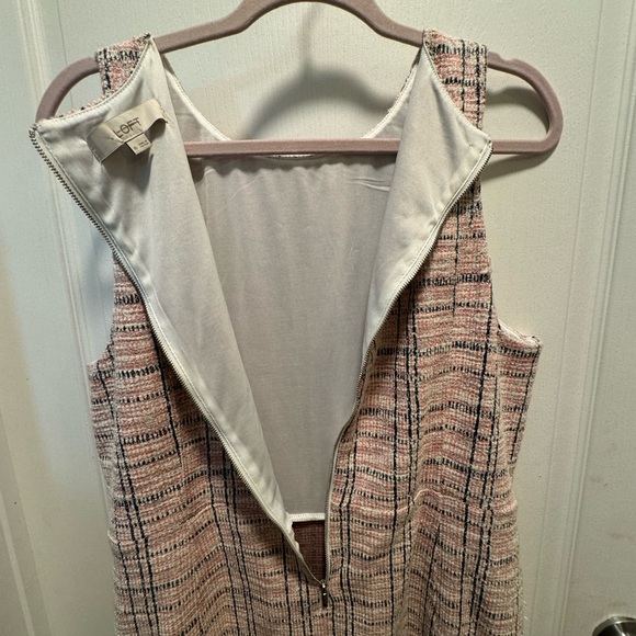 🛍️ Cute Barbie Plaid Mini dress from LOFT Size 16🛍️ - Picture 5 of 6